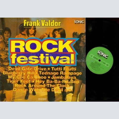 LP--FRANK VALDOR--ROCK FESTIVAL