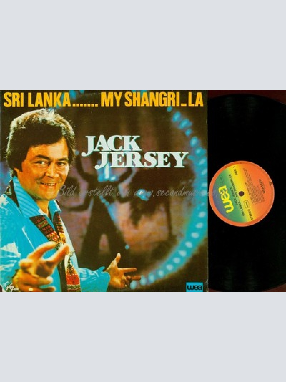 LP--JACK JERSEY--SRI LANKA MY SHANGRI LA