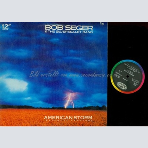 LP--MAXI--BOB SEGER & THE SILVER BULLET BAND--AMERICAN STORM
