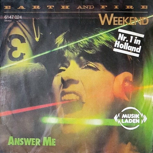 7", Single Earth And Fire - Weekend