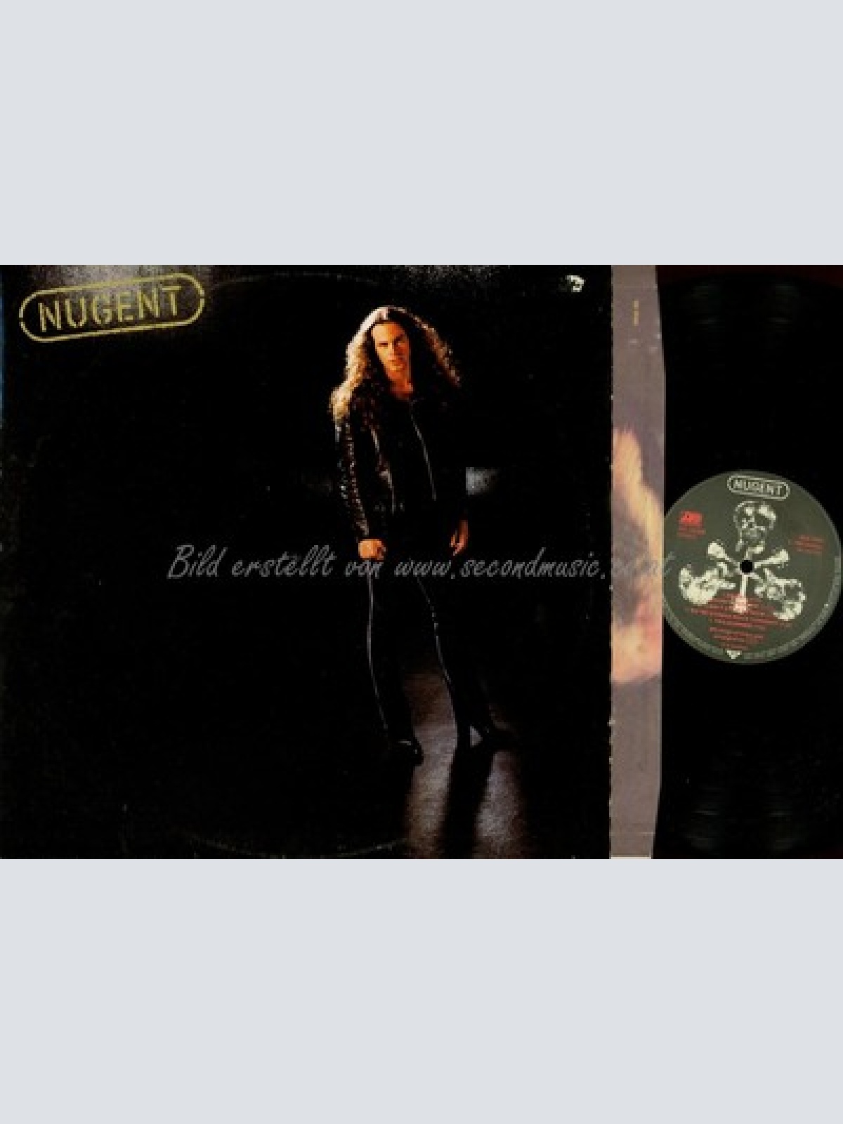 LP--TED NUGENT--SAME--OIS