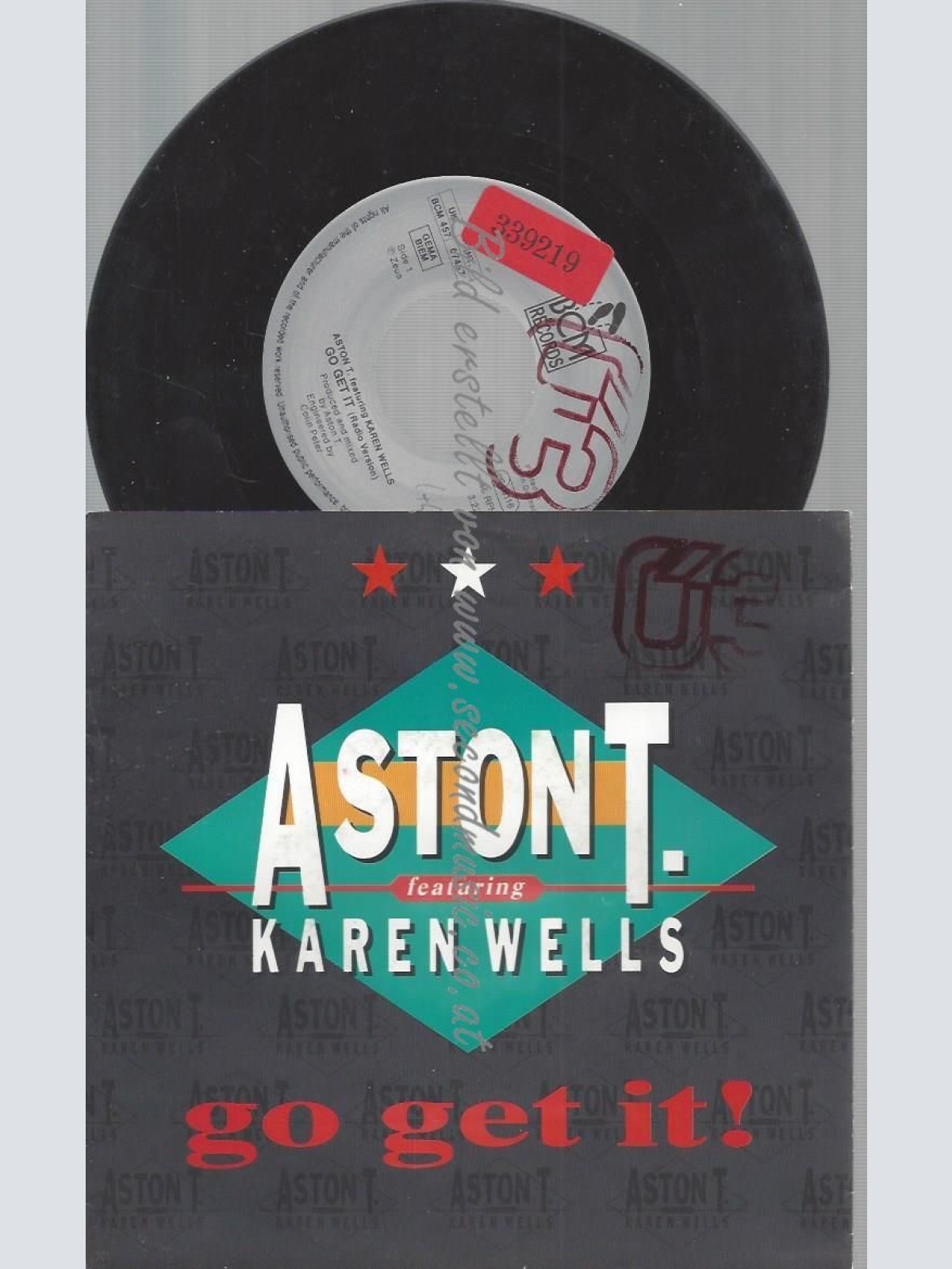 7" Aston T. Featuring Karen Wells – Go Get It