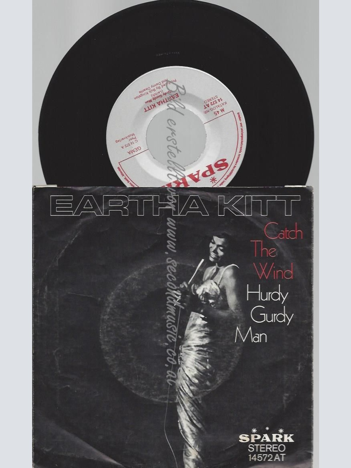 7"    Eartha Kitt  Hurdy Gurdy Man