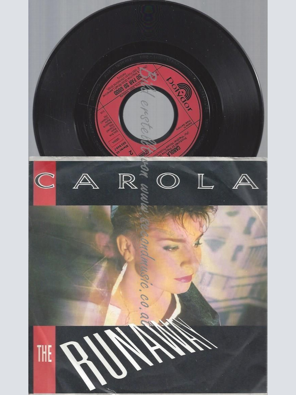 7"  Carola   The Runaway