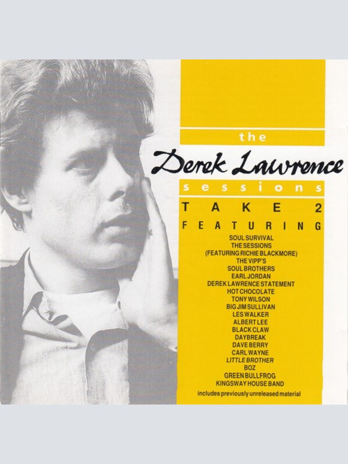 CD, Comp Various - The Derek Lawrence Sessions - Take 2