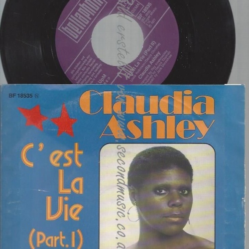 7" CLAUDIA ASHLEY C'EST LA VIE