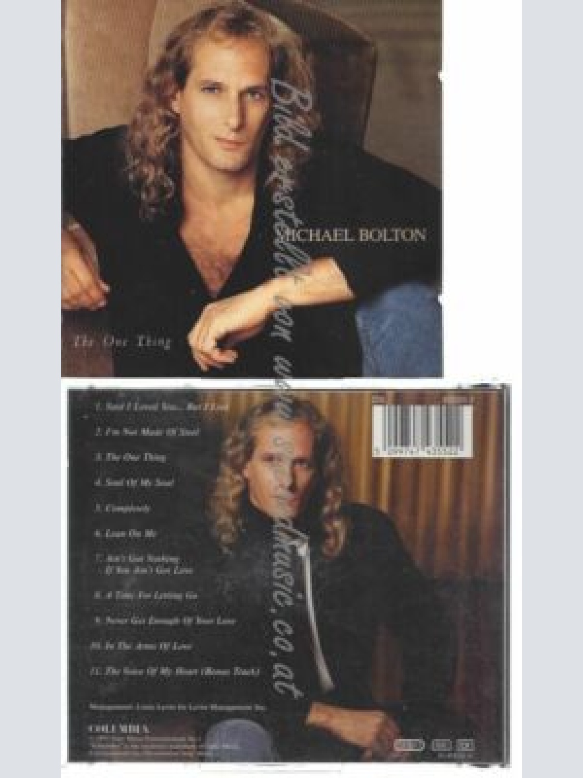 CD--MICHAEL BOLTON | --THE ONE THING