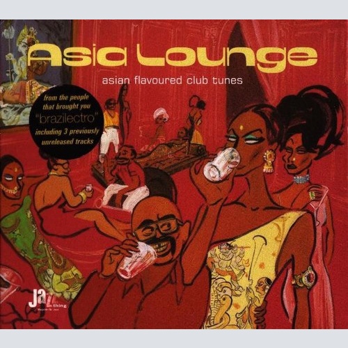 2xCD, Comp, P/Mixed Various - Asia Lounge - Asian Flavoured Club Tunes