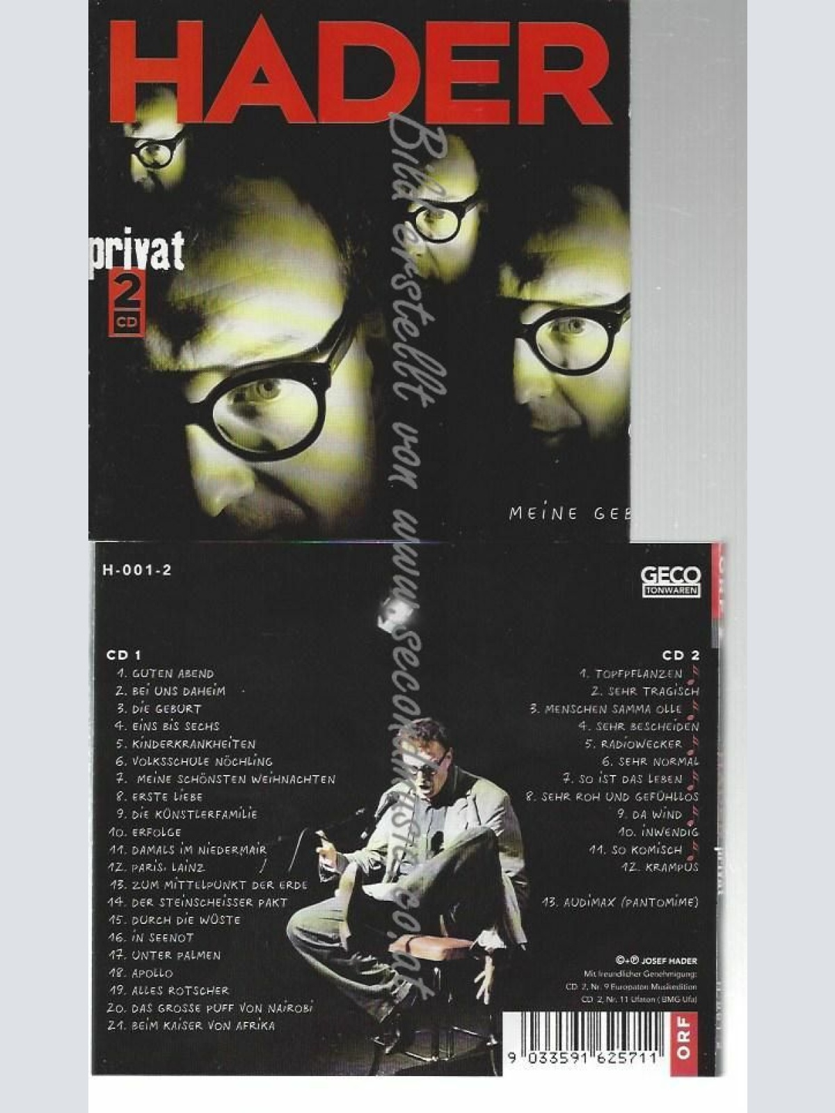 CD-- --HADER - PRIVAT