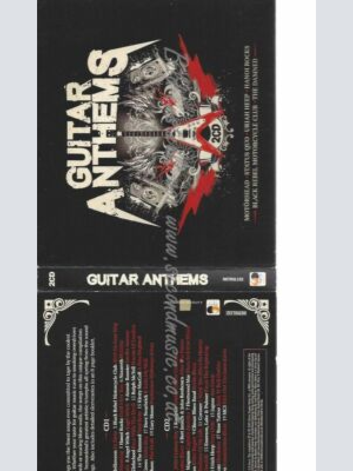CD--VARIOUS--GUITAR ANTHEMS