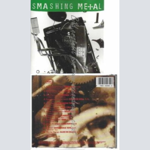 CD--VARIOUS--SMASHING METAL