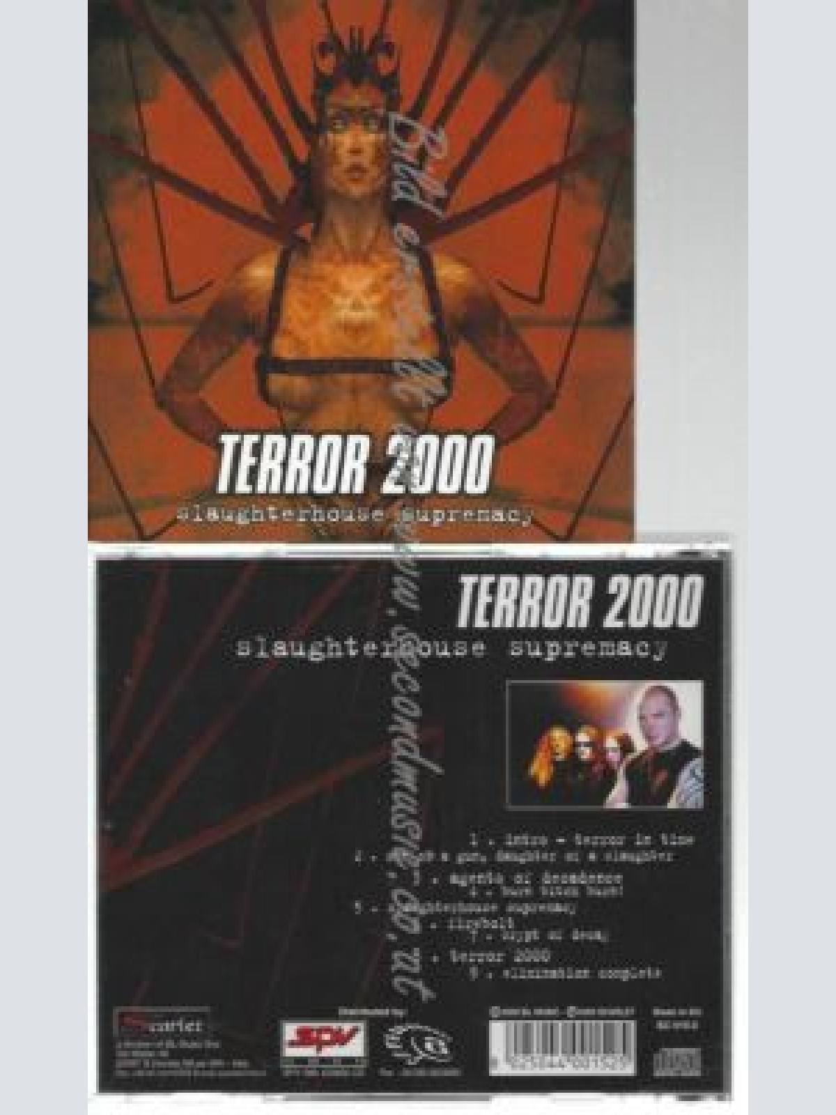 CD--TERROR 2000--SLAUGHTERHOUSE SUPREMACY