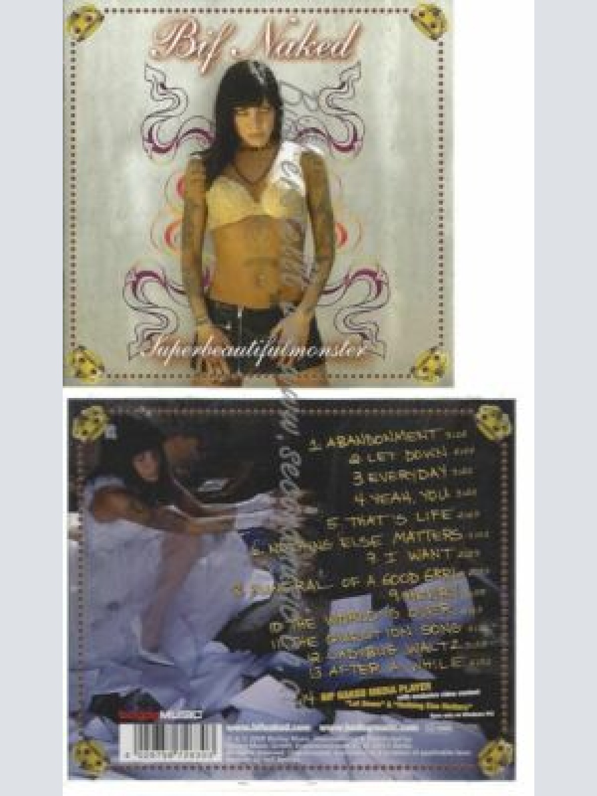 CD--BIF NAKED--SUPERBEAUTIFULMONSTER