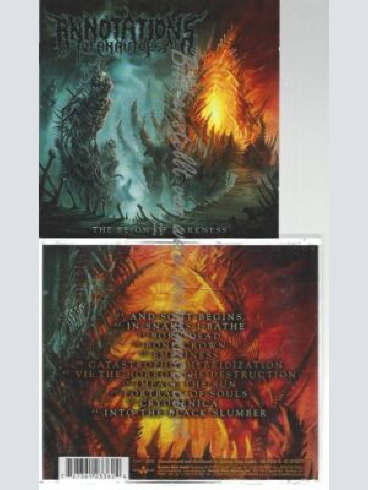 CD--ANNOTATIONS OF AN AUTOPSY | --THE REIGN OF DARKNESS