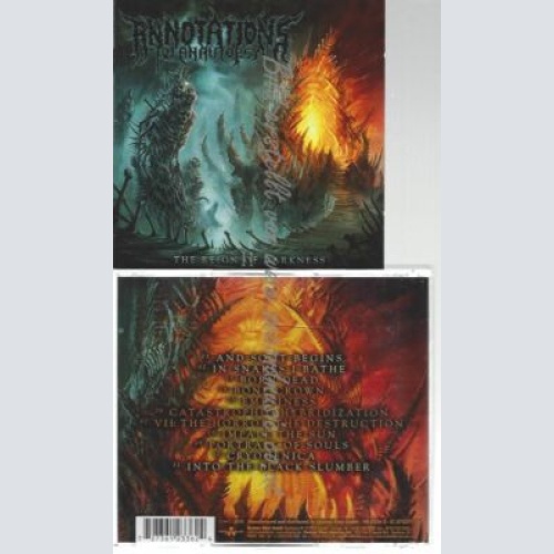 CD--ANNOTATIONS OF AN AUTOPSY | --THE REIGN OF DARKNESS
