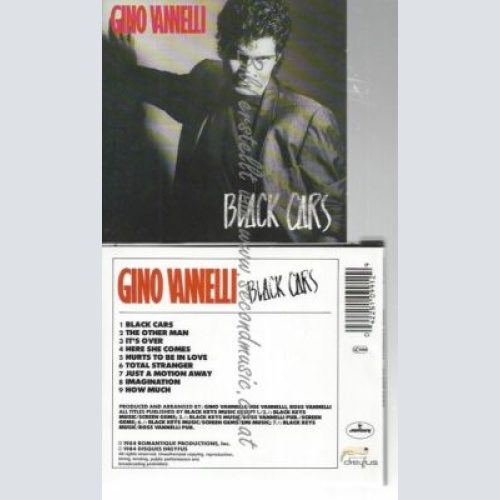 CD--GINO VANNELLI--BLACK CARS