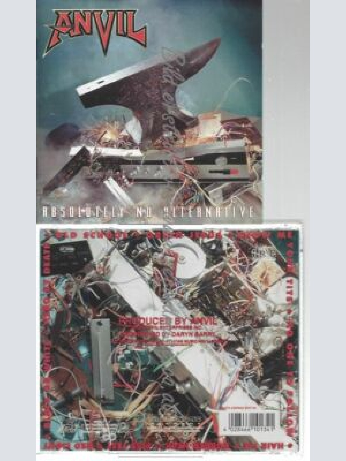 CD--ANVIL--ABSOLUTELY NO ALTERNATIVE