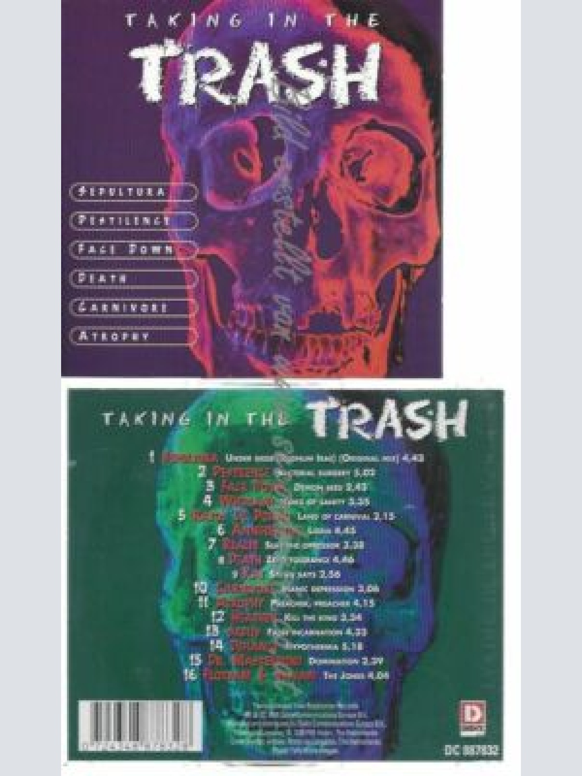 CD--VARIOUS--TAKE IN THE TRASH