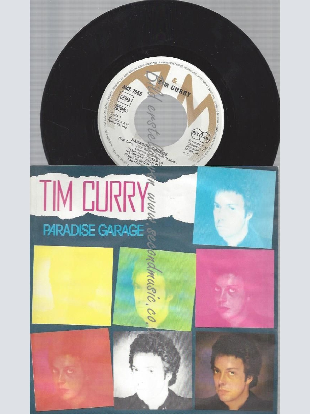 7"  Tim Curry – Paradise Garage