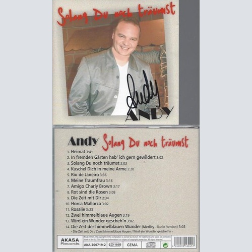CD    Andy --- Solang Du noch träumst