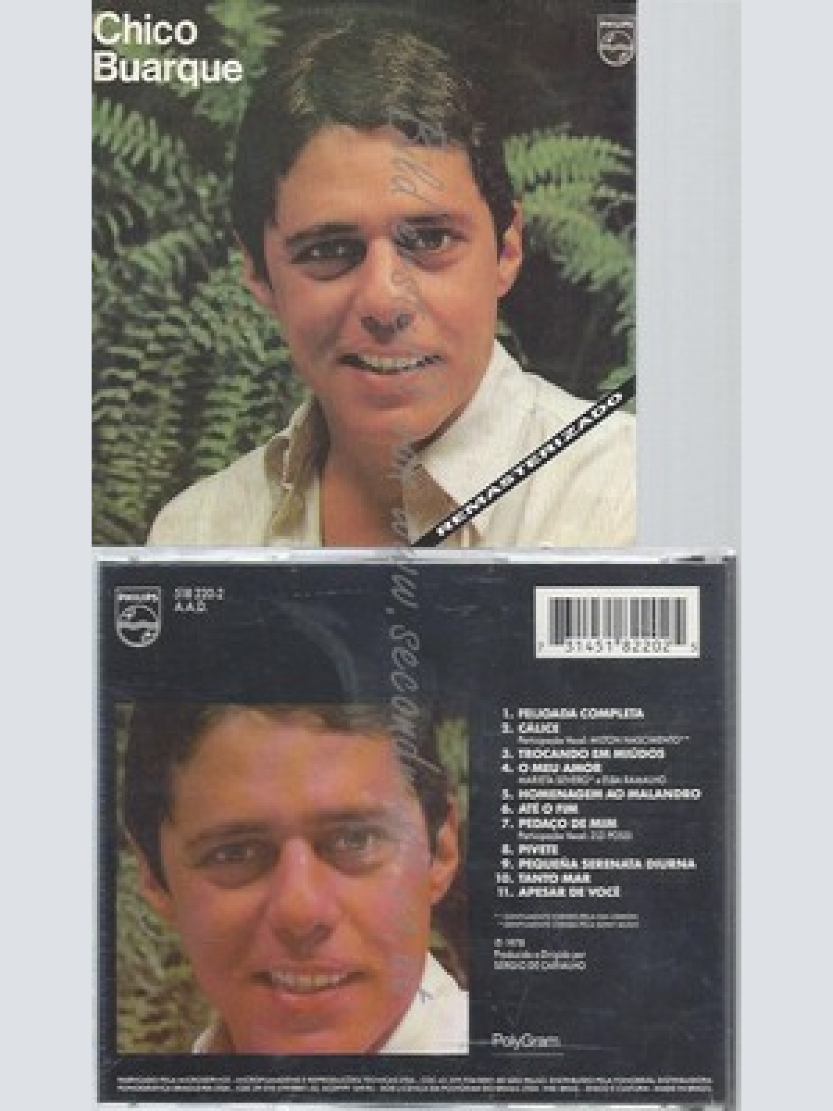 CD--CHICO BUARQUE -- --- CHICO BUARQUE 2
