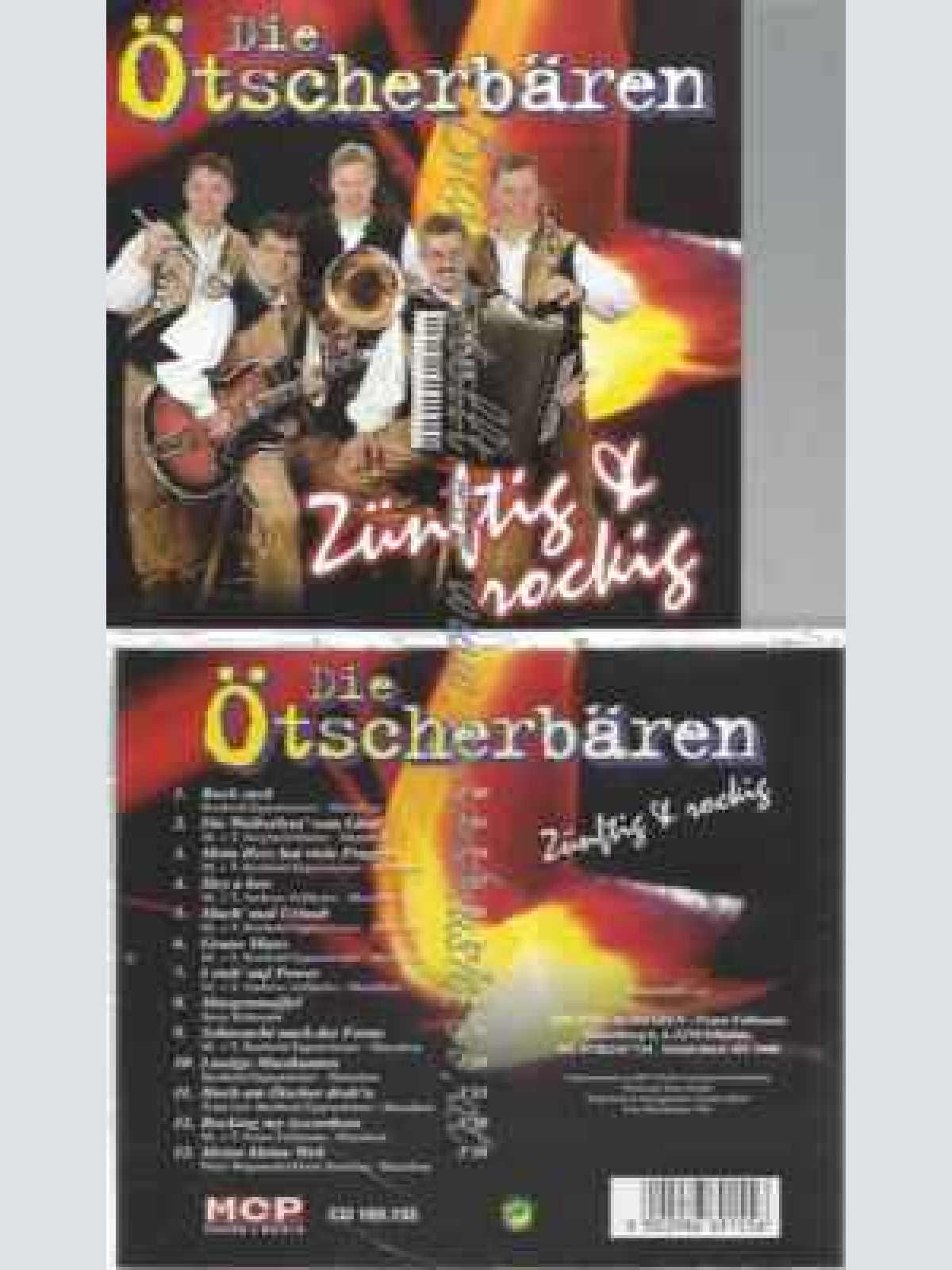 CD--DIE ÖTSCHERBÄREN | --ZÜNFTIG & ROCKIG