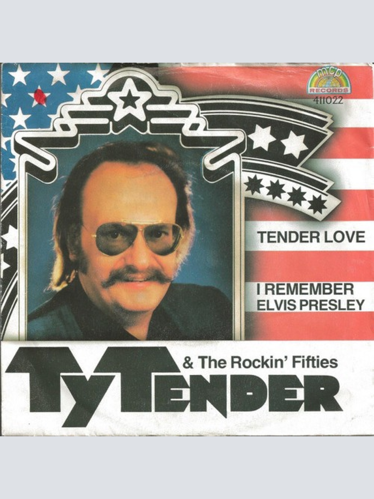 7" Ty Tender, The Rockin' Fifties - I Remember Elvis