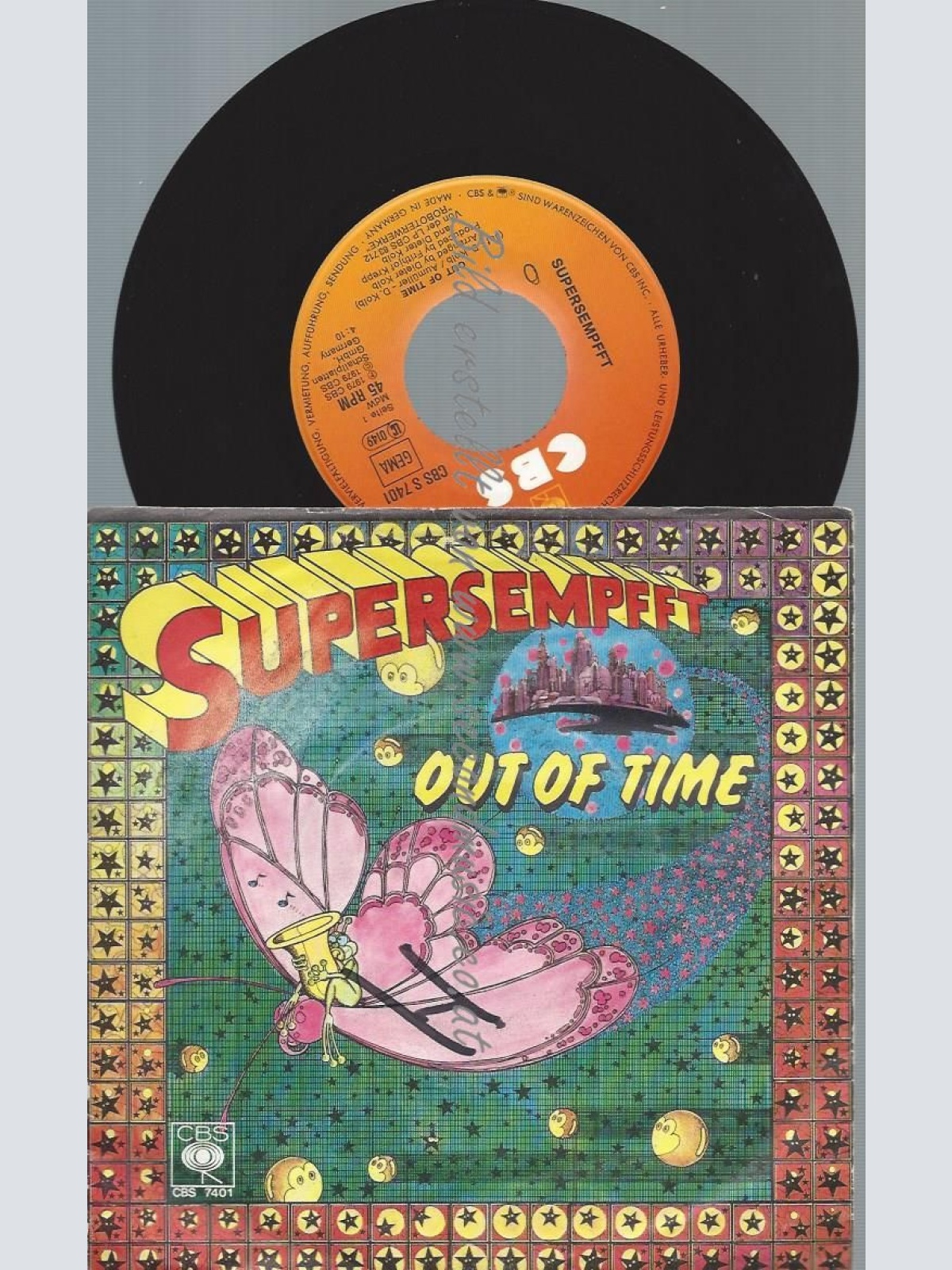 7"   Supersempfft  Out Of Time