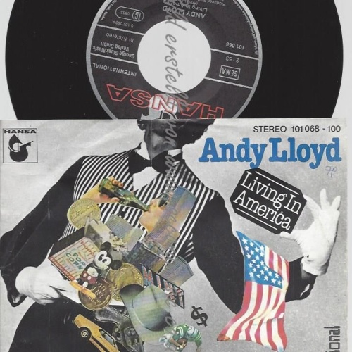 7"   Andy Lloyd – Living In America