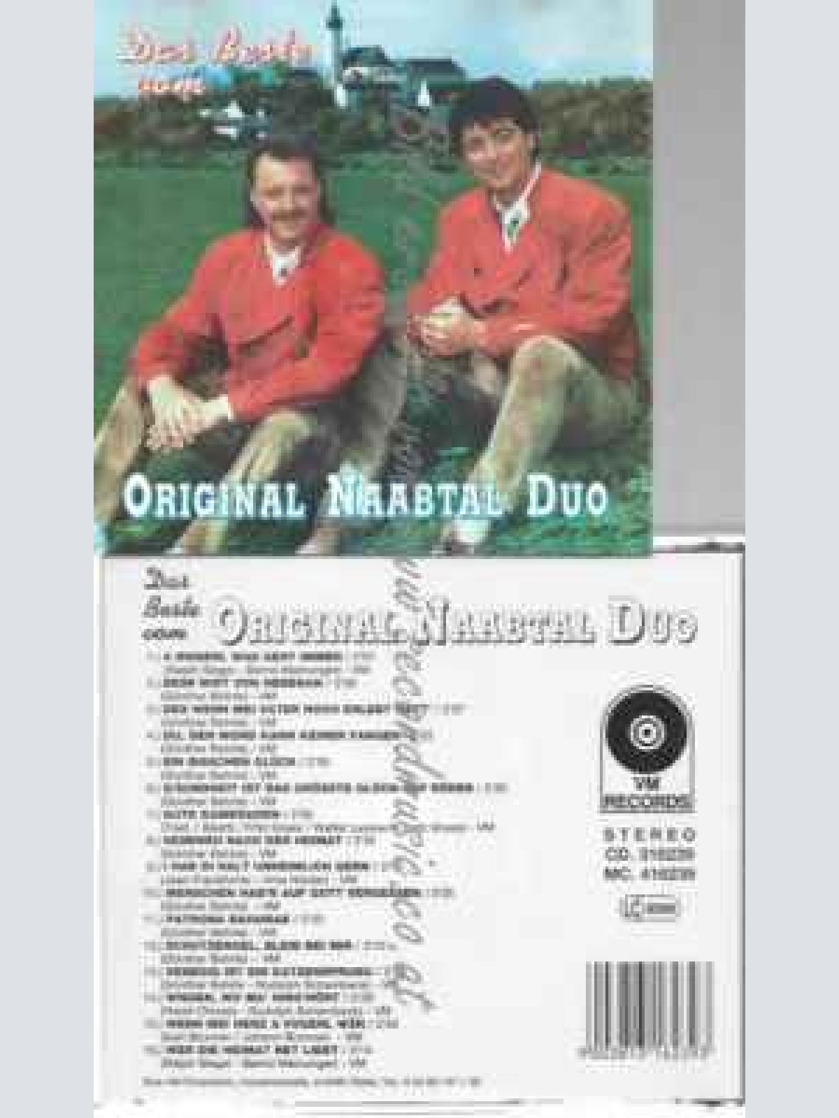 CD----Orig Naabtal Duo --Das beste vom
