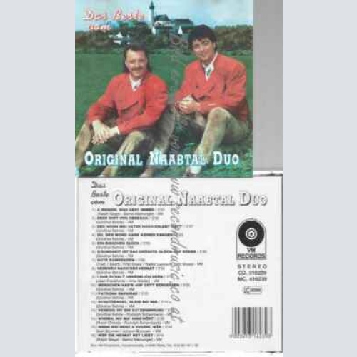 CD----Orig Naabtal Duo --Das beste vom