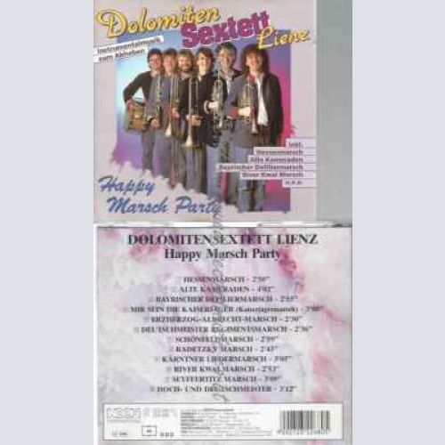 CD--DOLOMITEN SEXTETT LIENZ | --HAPPY MARSCH PARTY