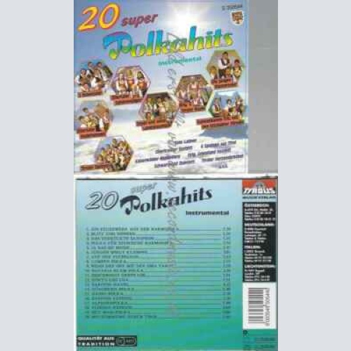 CD--VARIOUS UND  TITEL | --  20 SUPER POLKAHITS FOLGE