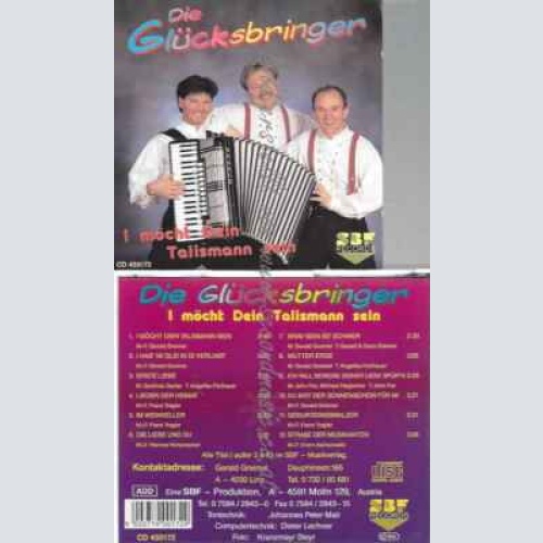 CD--GLUECKSBRINGER | --ICH MÖCHTE DEIN TALISMANN SEIN
