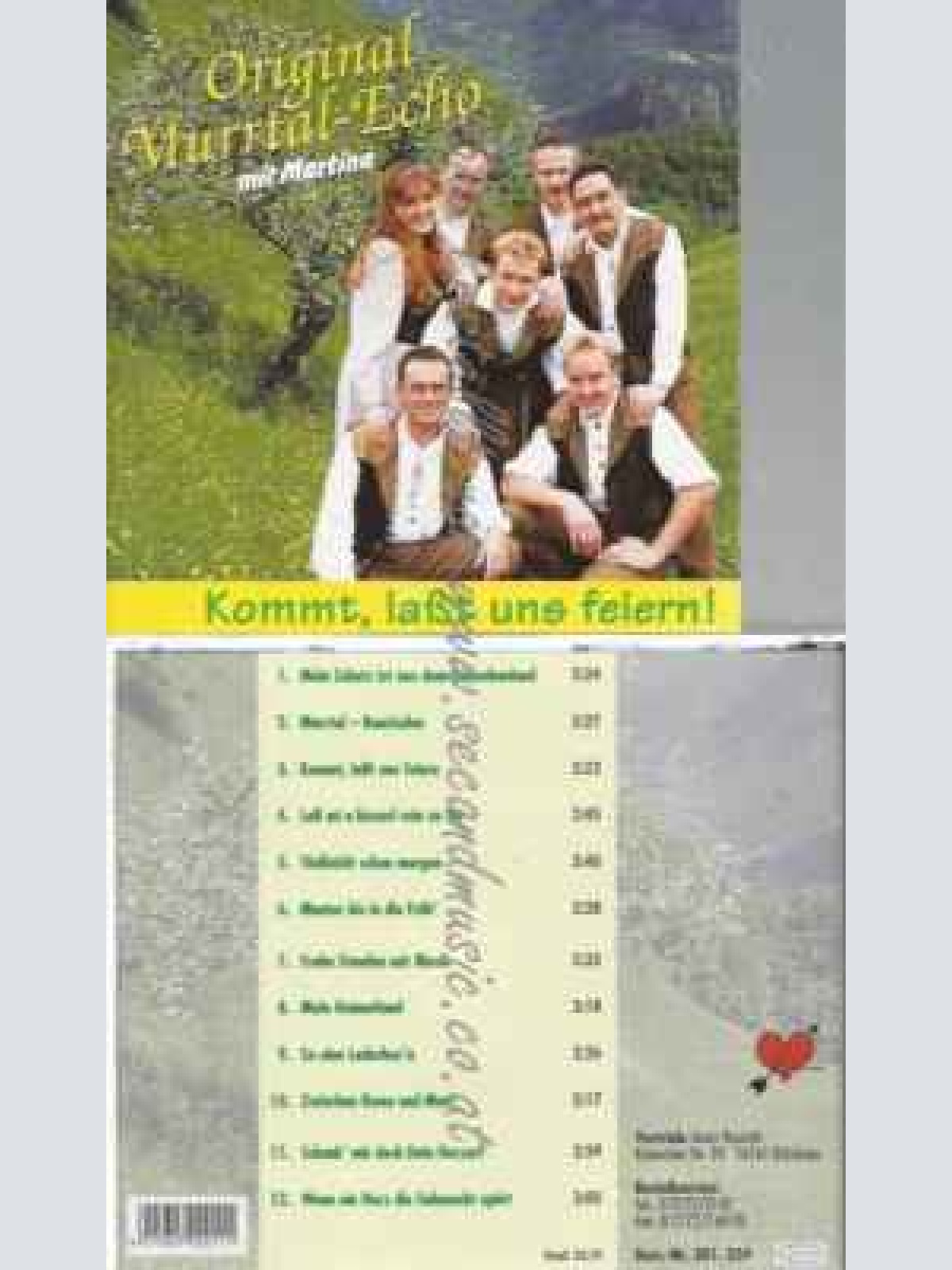 CD--MURRTAL-ECHO,ORIGINAL--KOMMT LASST UNBS FEIERN