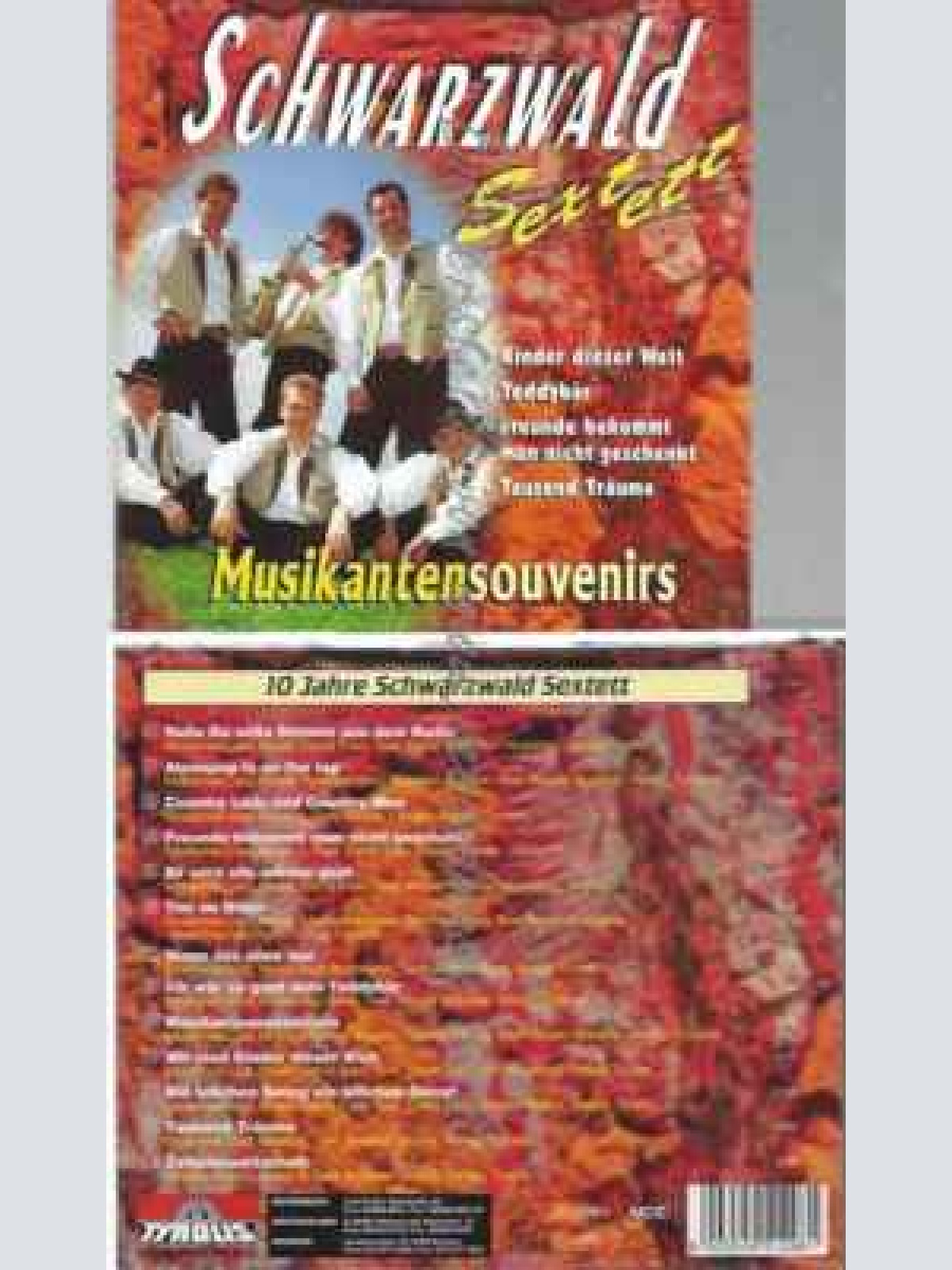 CD--SCHWARZWALD SEXTETT | --MUSIKANTENSOUVENIRS