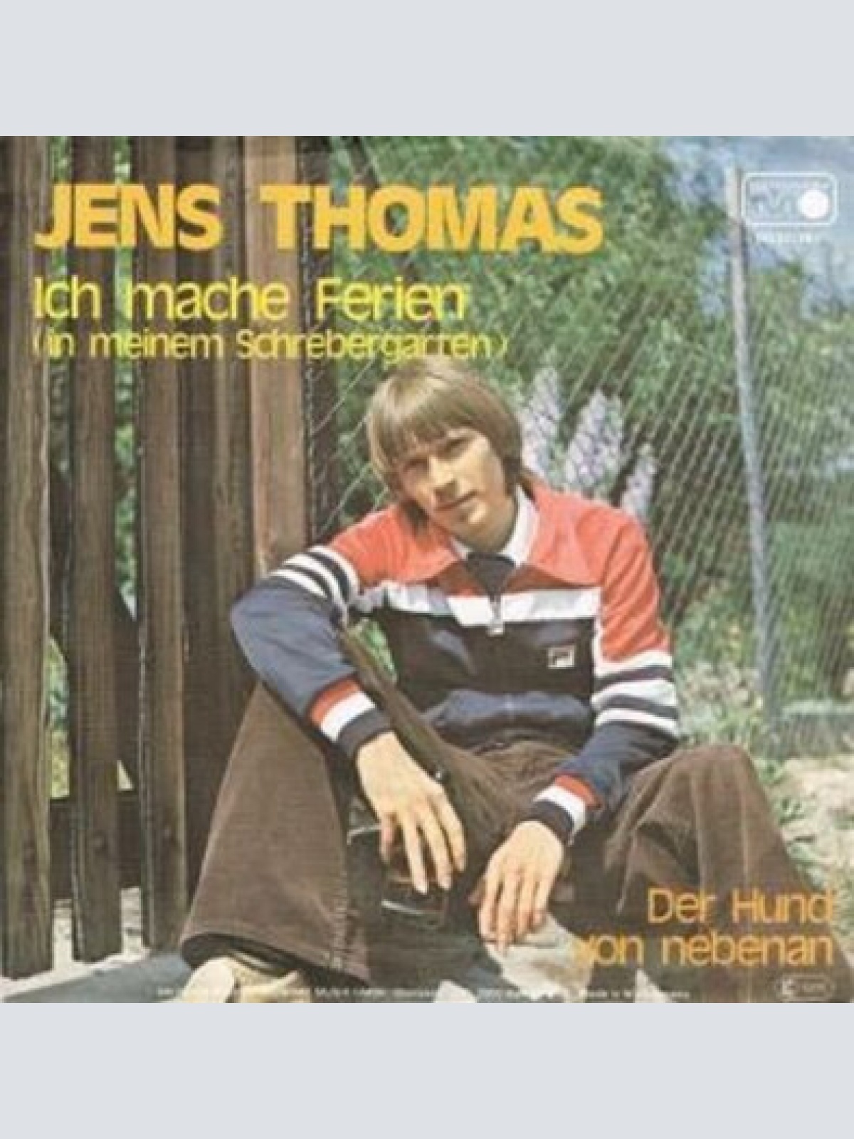 7", Single Jens Thomas (3) - Ich Mache Ferien