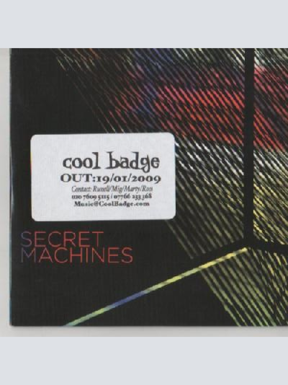 CD, Album, Promo Secret Machines - Secret Machines