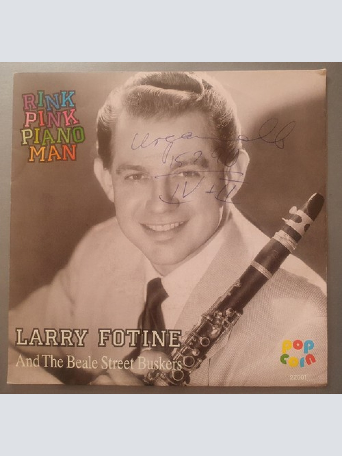 7", Single, Promo Larry Fotine - Rink Pink Piano Man
