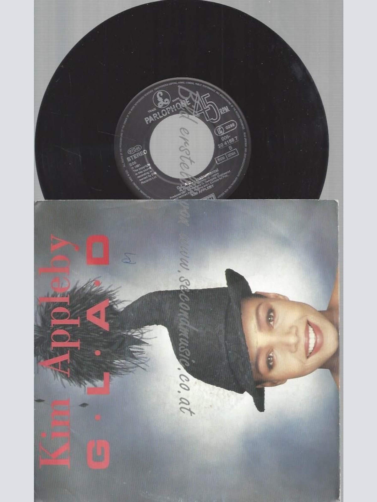 7" KIM APPLEBY GLAD