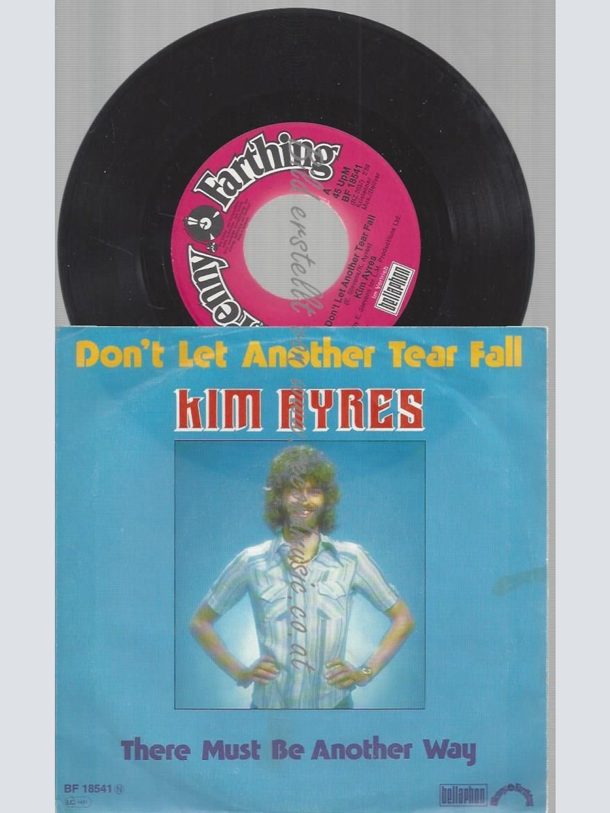 7" KIM AYRES DON'T LET ANOTHER TEAR FALL