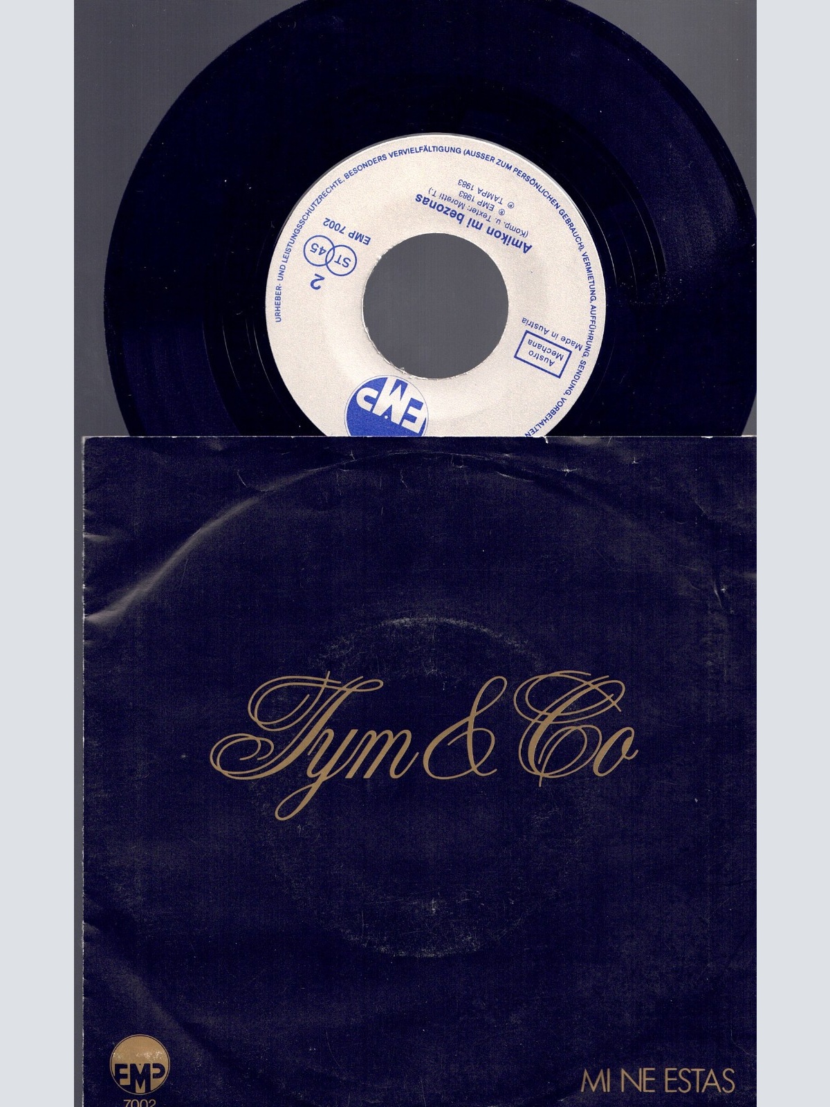 7" Jym & Co Mi ne estas /