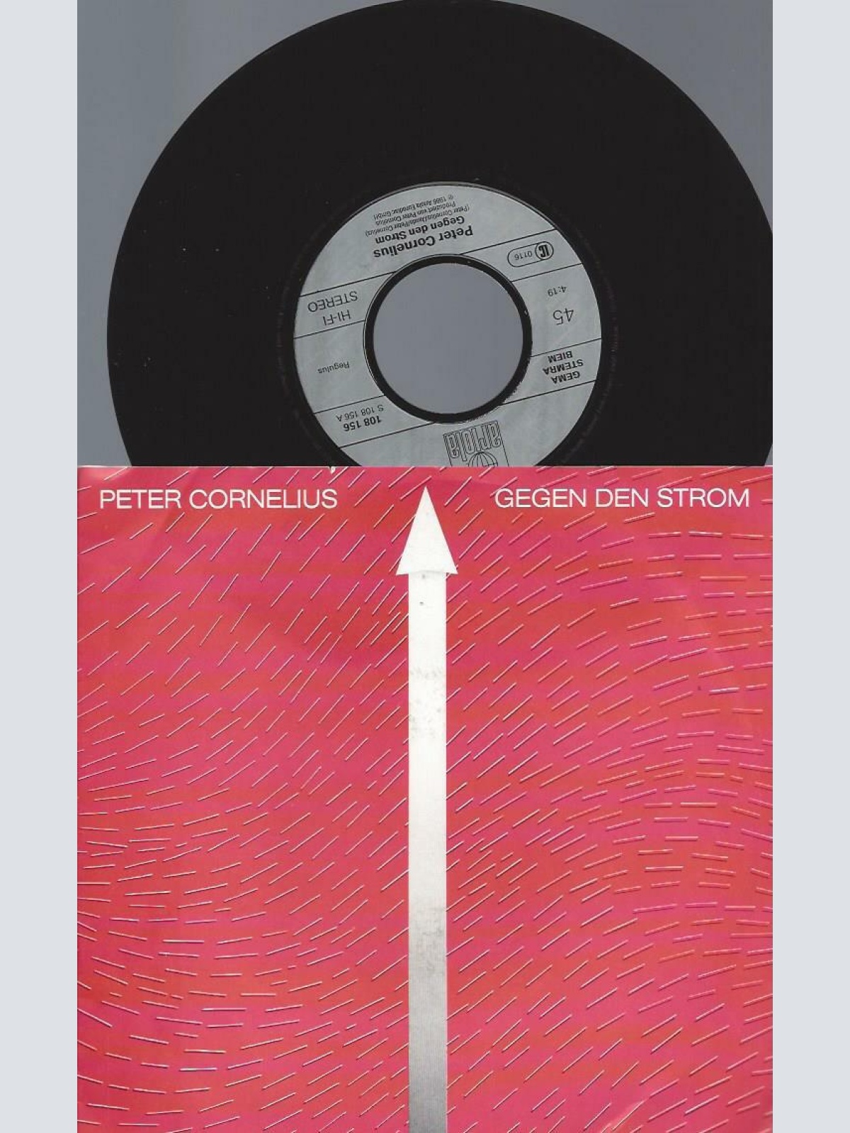 7" Peter Cornelius – Gegen Den Strom