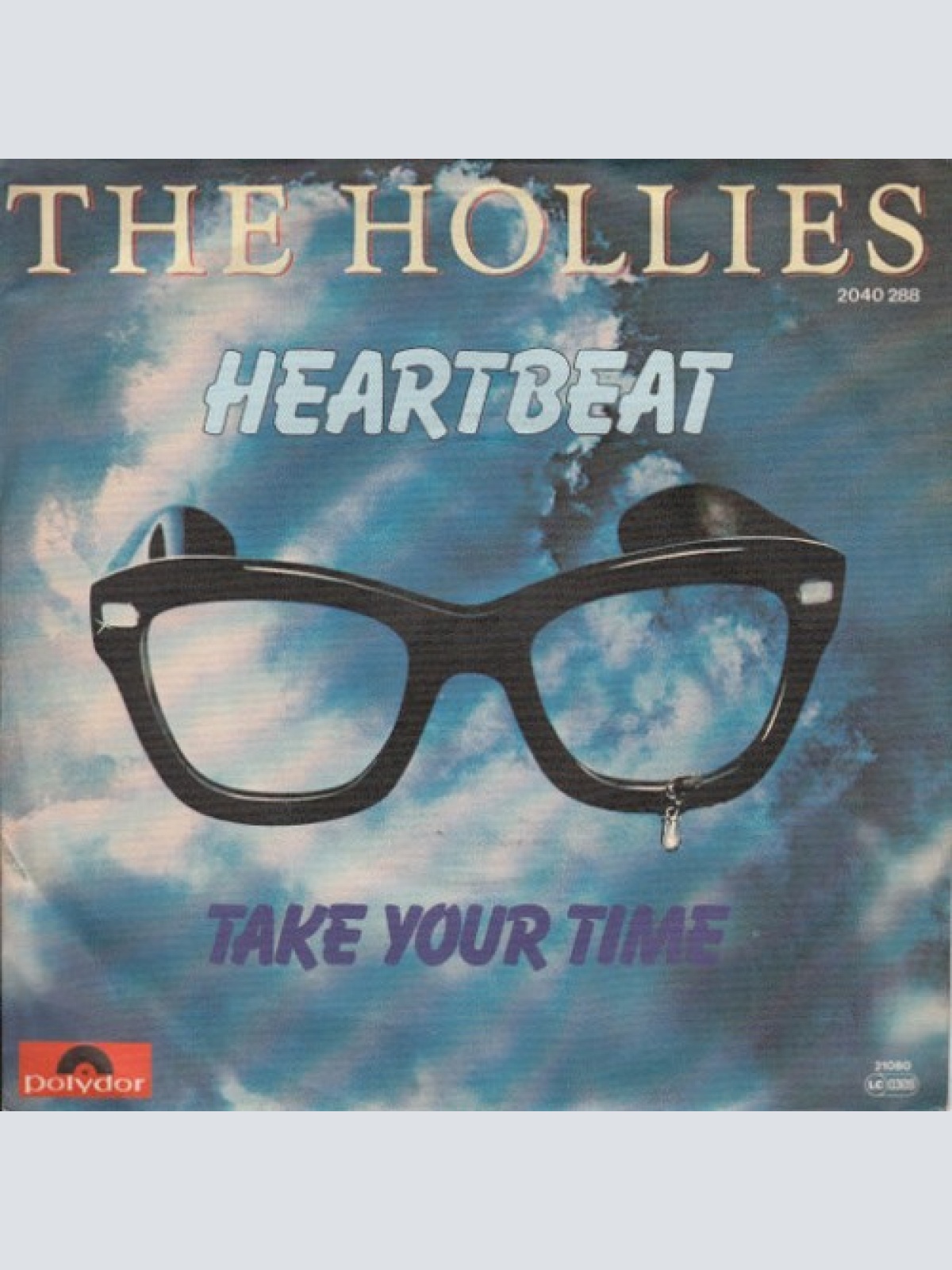 7", Single The Hollies - Heartbeat