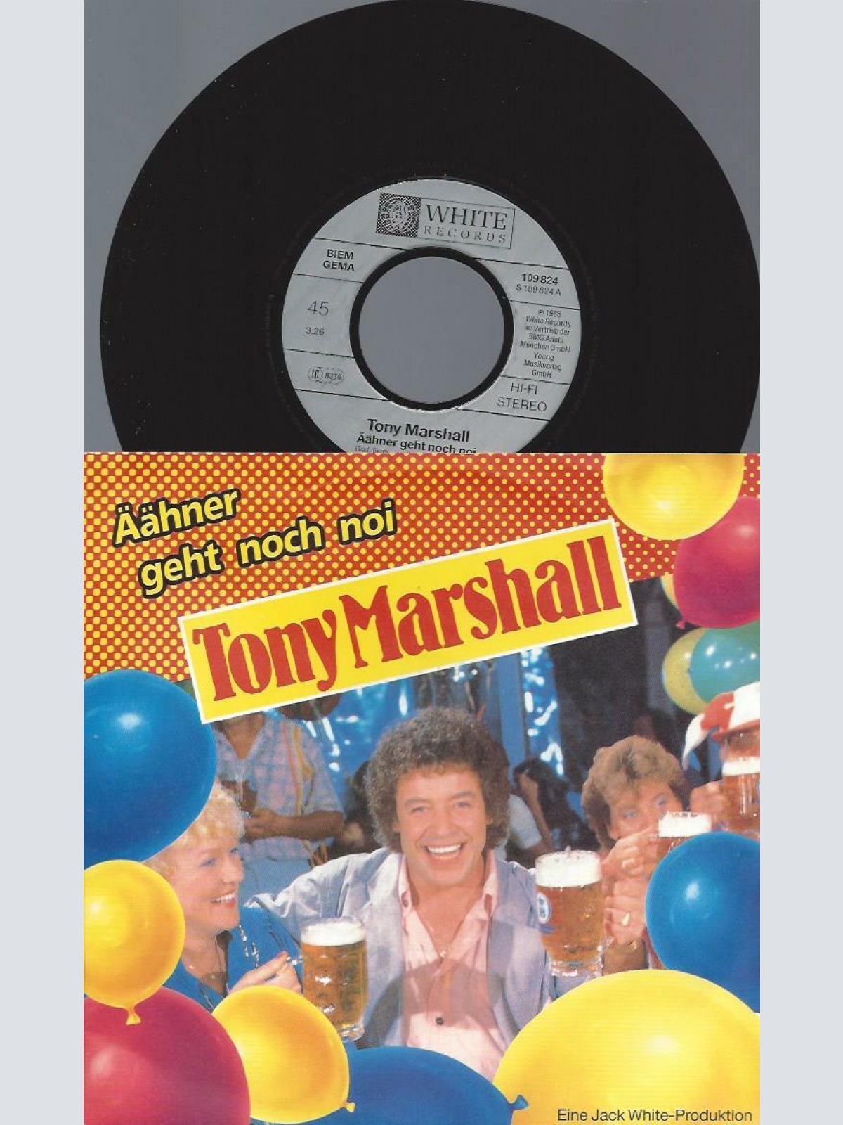 7" Tony Marshall – Äähner Geht Noch Noi