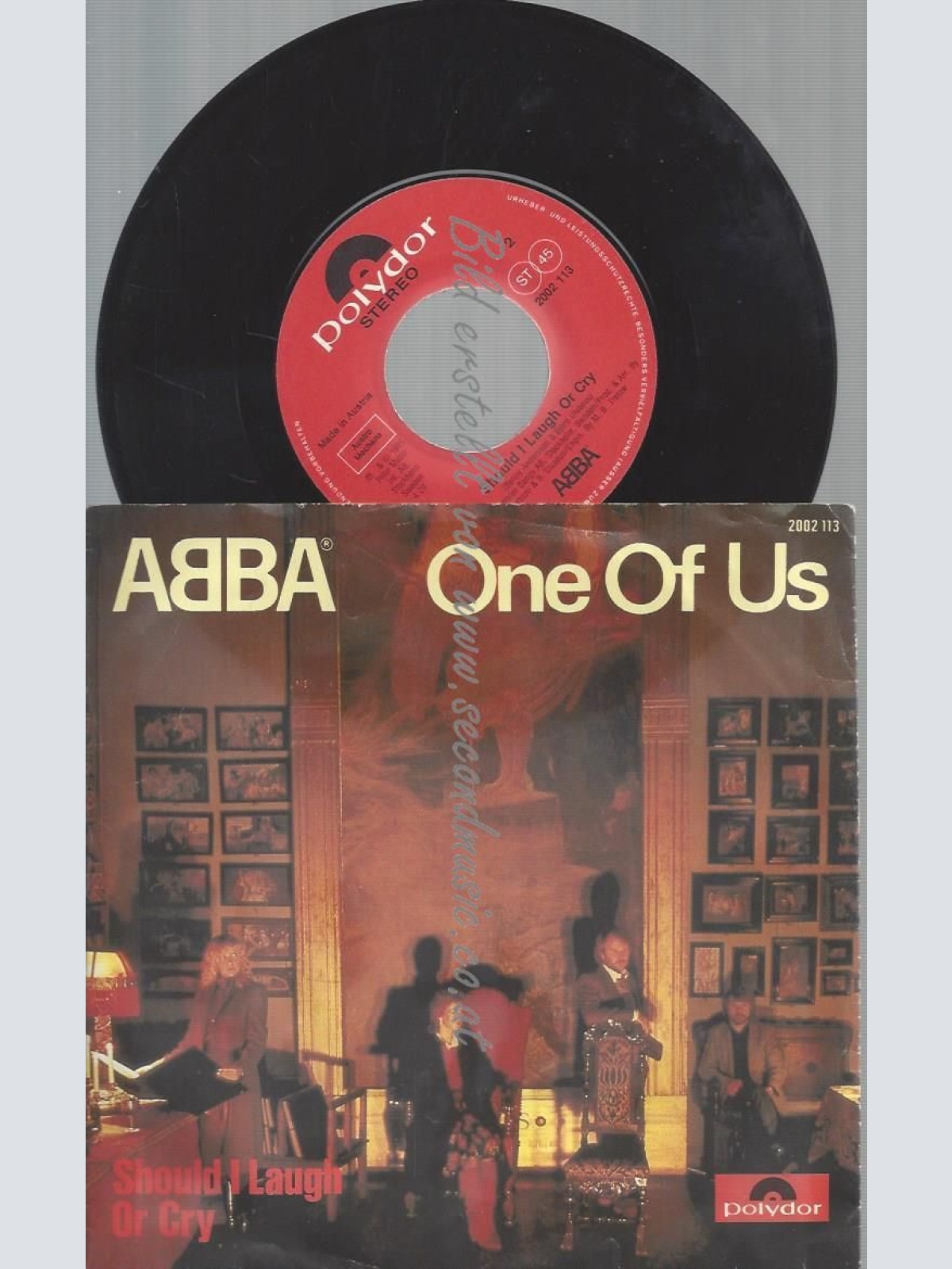7" ABBA ONE OF US // AUSTRO MECHANA