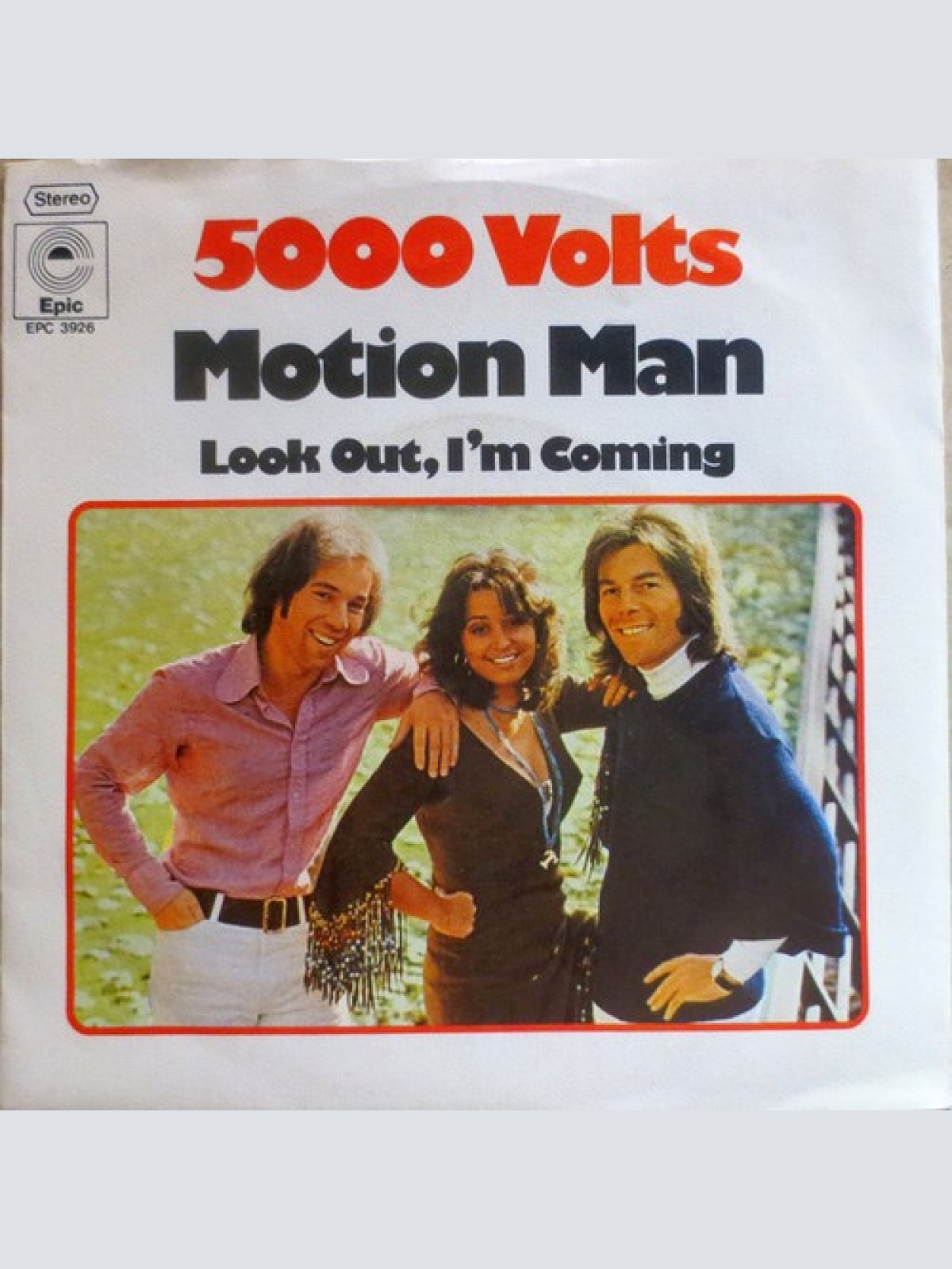 7", Single, Promo 5000 Volts - Motion Man