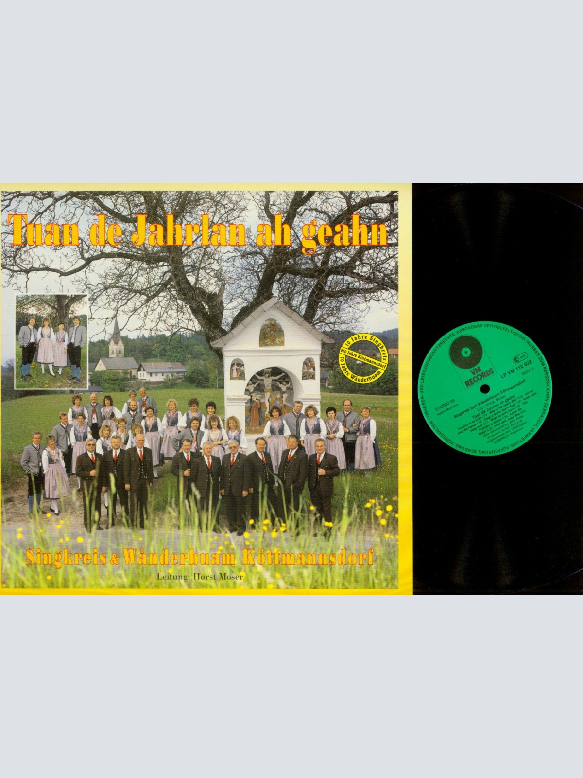 LP--Singkreis und Wanderbuam Köttmannsdorf -Tuan de Jahrlan  / VM Records   //NM