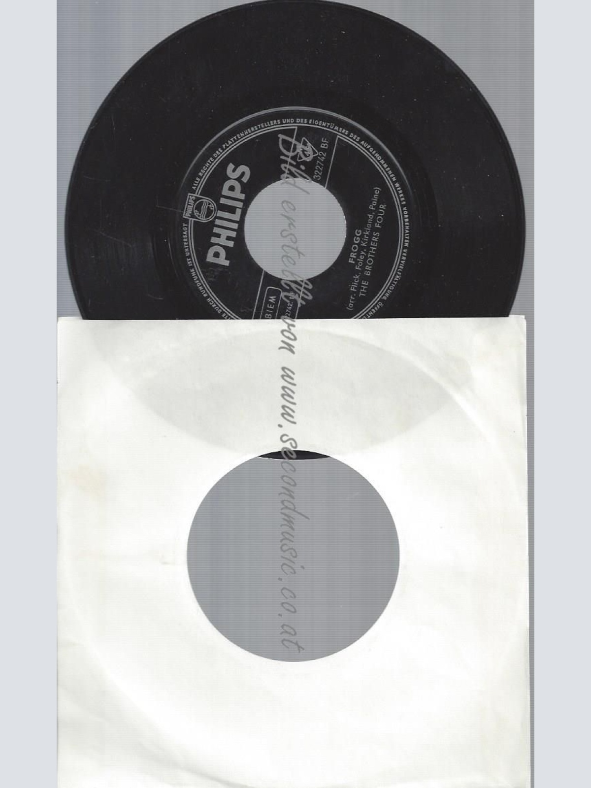 7"  The Brothers Four  Frogg