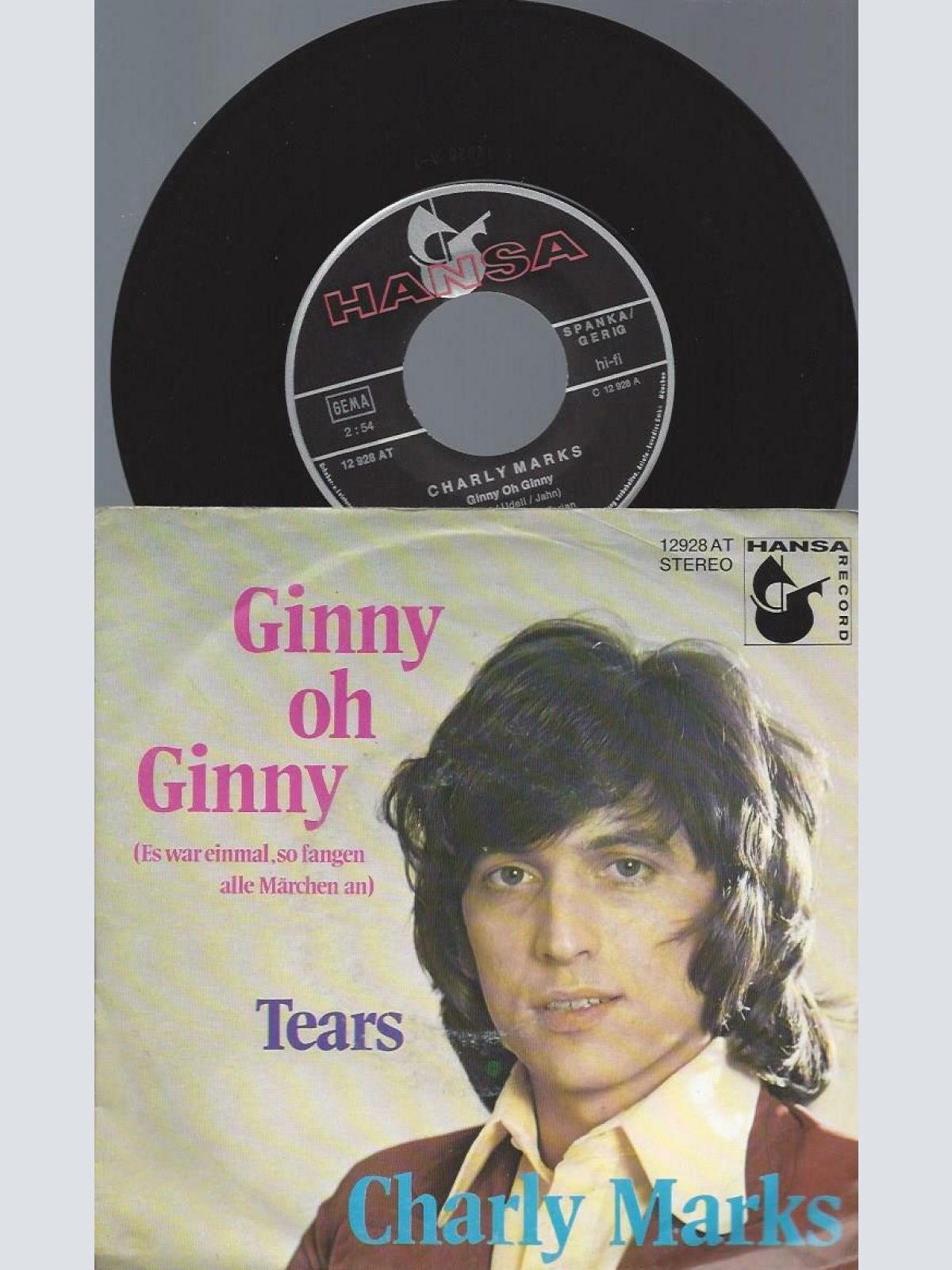 7" Charly Marks – Ginny Oh Ginny